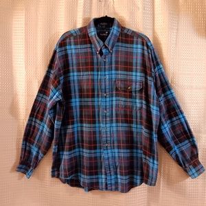 Stanley Blacker Long Sleeve flannel shirt.